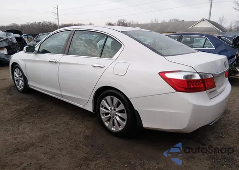 2014 Honda Accord Ex-L from USA, damaged, VIN 1HGCR2F86EA058287